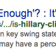 Illustration for article titled Wait, Does Hillary Clinton Have a Likability Problem?